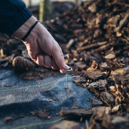 Bradas cinkuoto metalo kaištis 3x15cm 50 vnt