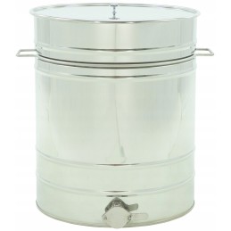 Siūlome 100l skaidrintuvą su nerūdijančio plieno vožtuvu ir rankenėlėmis - labai geras lenkiškas gaminys!