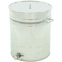 Siūlome 100l skaidrintuvą su nerūdijančio plieno vožtuvu ir rankenėlėmis - labai geras lenkiškas gaminys!