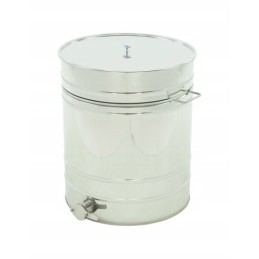 Nerūdijančio plieno skaidrintuvas 100l su 6/4" nerūdijančio plieno vožtuvu