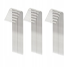 Inkariniai kaiščiai geotinklei geotinklelis 30cm. 30 vienetų.