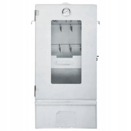 Vidaxl rūkykla su 1 kg traškučių 44 5x29x83 cm