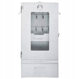 Vidaxl rūkykla su 1 kg traškučių 44 5x29x83 cm