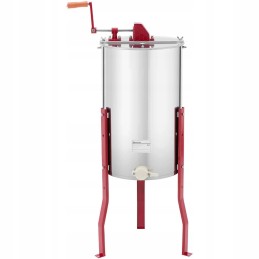 Rankinis nerūdijančio plieno medaus trauktuvas su 2 rėmeliais