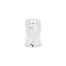 Nerūdijančio plieno skaidrintuvas 150l su nerūdijančio plieno vožtuvu 2' - klasikinė linija