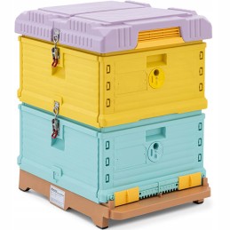 Bičių avilys iš izoliuoto polipropileno, 2 korpusai 54 x 44 cm