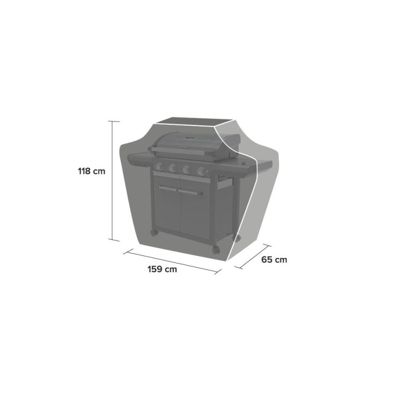 Aukščiausios kokybės kepsninės grilio dangtis XXL campingaz