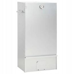 Vidaxl rūkykla su medžio drožlėmis 44 5x29x83 cm plienas