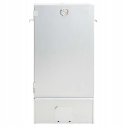 Vidaxl rūkykla su medžio drožlėmis 44 5x29x83 cm plienas