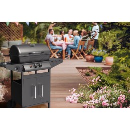 Dujinis grilis 2+1, 8kw