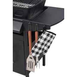 Dujinis grilis 2+1, 8kw