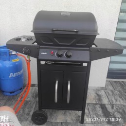 Dujinis grilis 2+1, 8kw