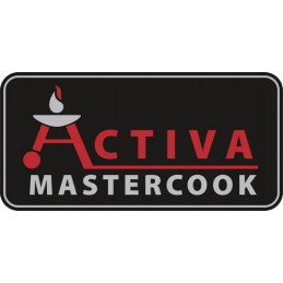 Grilis su anglimis 57,5x42cm kampinės ketaus grotelės + Activa dangtis