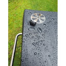 Grilis su anglimis 57,5x42cm kampinės ketaus grotelės + Activa dangtis