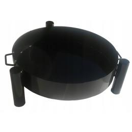 Sodo trikojis grilis su nerūdijančio plieno grotelėmis, komplektas