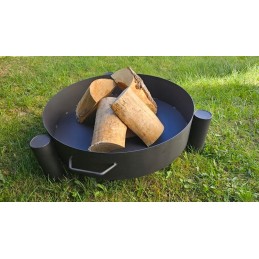 Sodo trikojis grilis su nerūdijančio plieno grotelėmis, komplektas