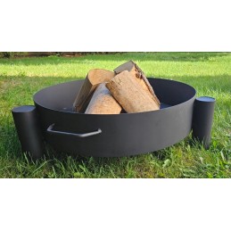 Sodo trikojis grilis su nerūdijančio plieno grotelėmis, komplektas