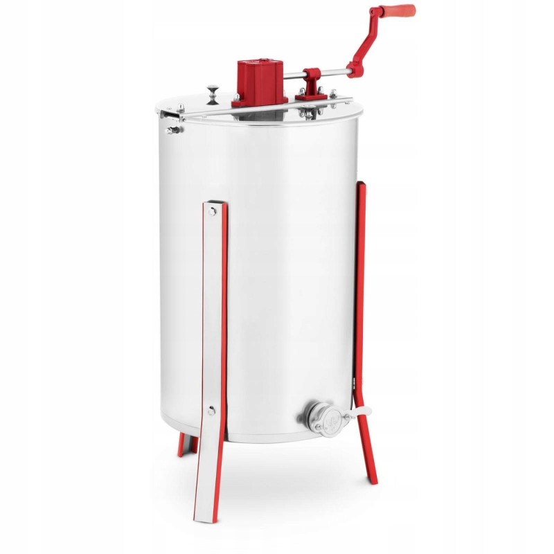 Honey extractor - diagonal - manual - 3-frame
