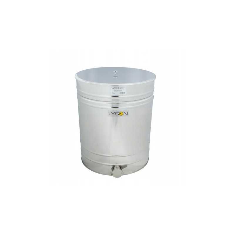 Nerūdijančio plieno skaidrintuvas 200l su nerūdijančio plieno vožtuvu 2'