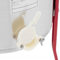 Rankinis nerūdijančio plieno medaus trauktuvas su 2 rėmeliais