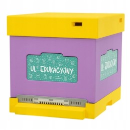 Lavinantis polistirolo avilys dažytas Dadant + 10 rėmelių rinkinys su mokymo lentomis iš abiejų pusių