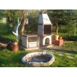 ⭐⭐Didelė Landgraf sodo kepsninė + lentynos + peleninė⭐⭐