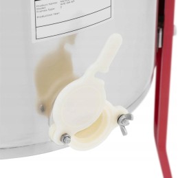 Rankinis nerūdijančio plieno medaus trauktuvas su 2 rėmeliais