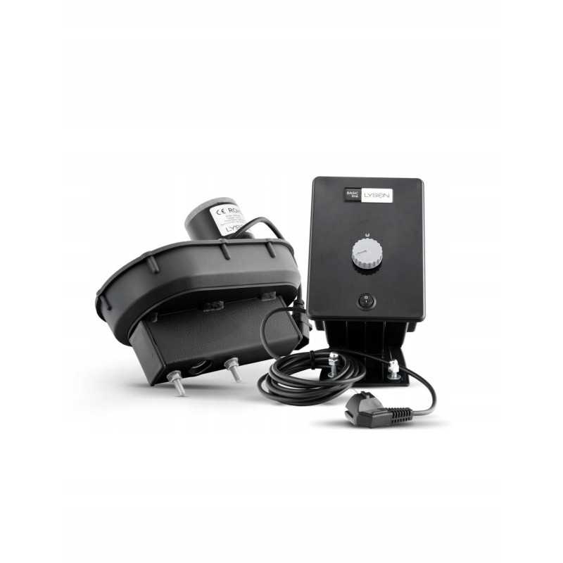 - BASIC elektrinė pavara su adapteriu kitų gamintojų medaus trauktuvams, veleno skersmuo 14 mm arba 16 mm