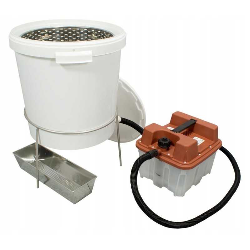 Vaško lydytuvas su garų generatoriumi