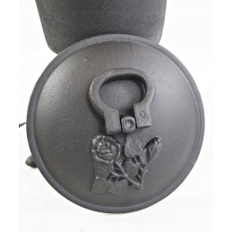 Ketaus medžioklinis virdulys, 7 litrai