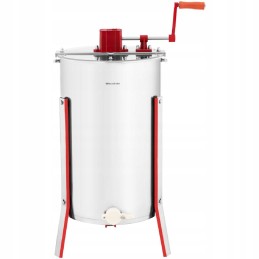 Rankinis medaus rinktuvas su 3 rėmais, pagamintas iš nerūdijančio plieno