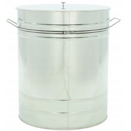 Siūlome 200l skaidrintuvą su nerūdijančio plieno vožtuvu ir rankenėlėmis - labai geras lenkiškas gaminys!