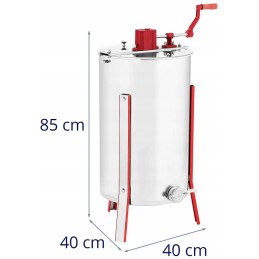 Honey extractor honey centrifuge manual 3 frames stainless steel
