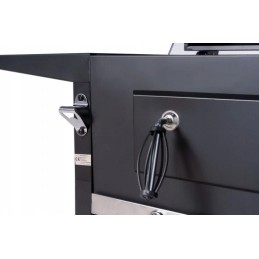 ⭐⭐grilis, kepsninė su anglimis, peleninės dangtelis, termometras ⭐⭐