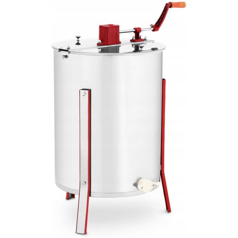 Honey extractor - manual - 4-frame Wiesenfield 10280028 WIHE-04201