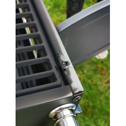 ⭐Activa Angular anglies grotelės – didelės grotelės, termometras, ratai, šoninės lentynos⭐