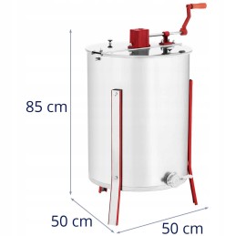 Honey extractor - diagonal - manual - 4-frame