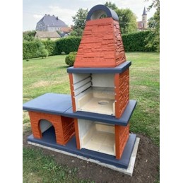 ⭐⭐Didelė Landgraf sodo kepsninė + lentynos + peleninė⭐⭐