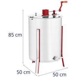 Honey extractor - diagonal - manual - 4-frame