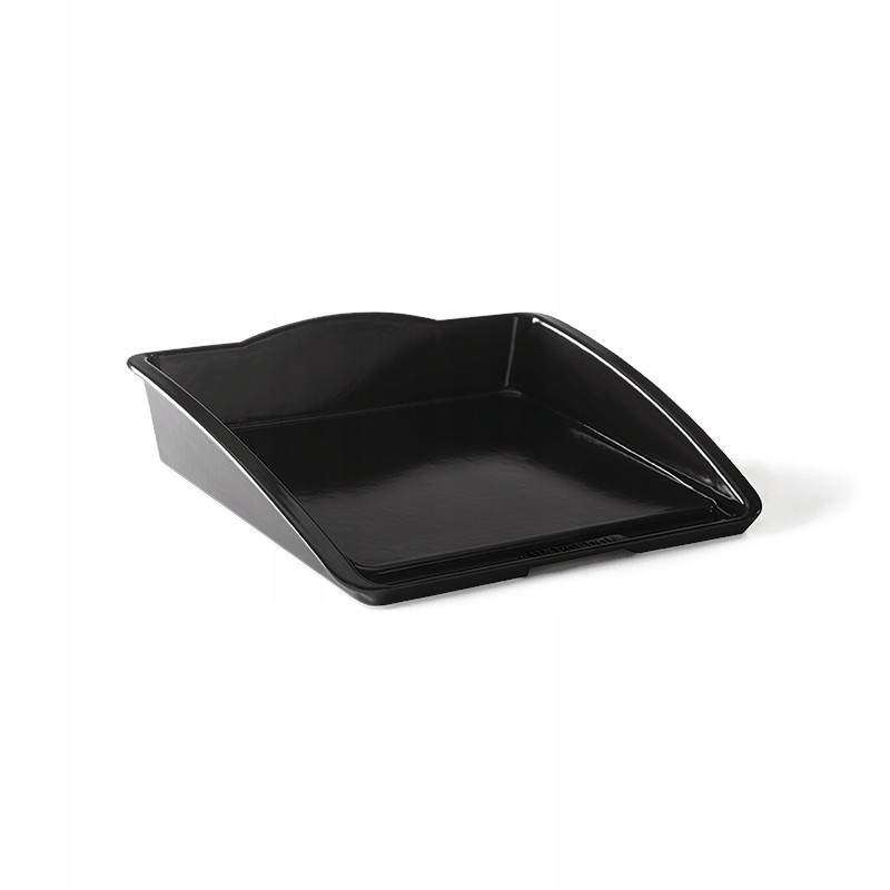 Napoleono ketaus plancha, emaliuotas porcelianas