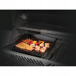 Napoleono ketaus plancha, emaliuotas porcelianas