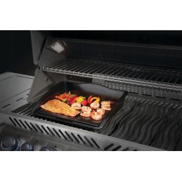 Napoleono ketaus plancha su porcelianiniu emaliu