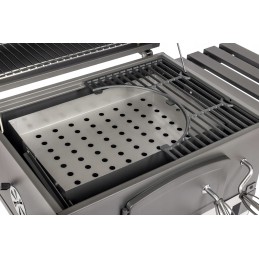 Anglies grilis | sodas | activa angular | ketaus grotelės | rakinamas | su dangteliu