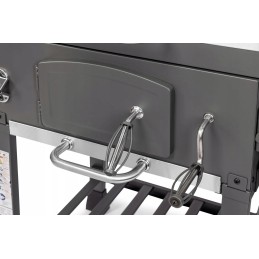 Anglies grilis | sodas | activa angular | ketaus grotelės | rakinamas | su dangteliu