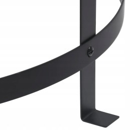 Vidaxl sodo židinys su nerūdijančio plieno grotelėmis, 76 cm