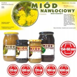 auksaspalvio medaus etiketė