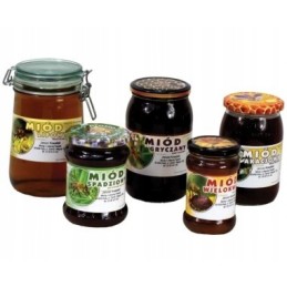 multiflorinio medaus etiketė