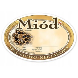 lipčiaus medaus etiketė