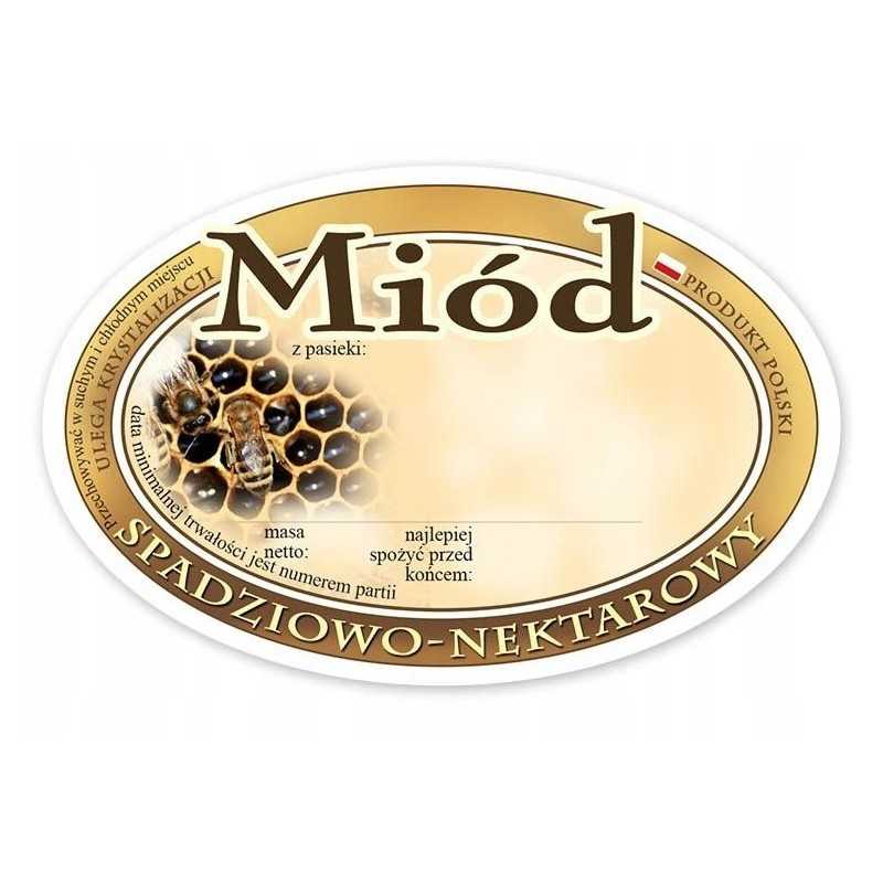 lipčiaus medaus etiketė