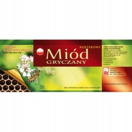 grikių medaus etiketė